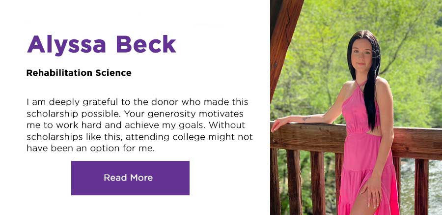 Alyssa Beck, read their story. click here.