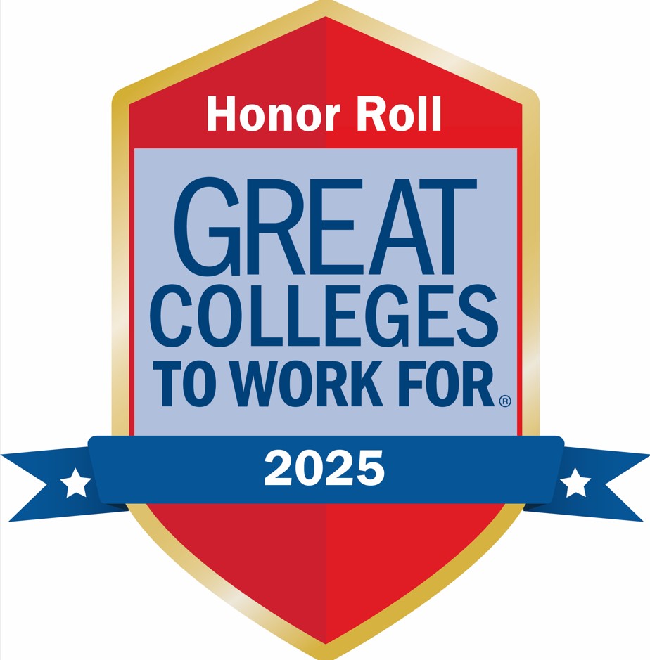 Great Colleges to Work for 2025 Honor Roll Logo