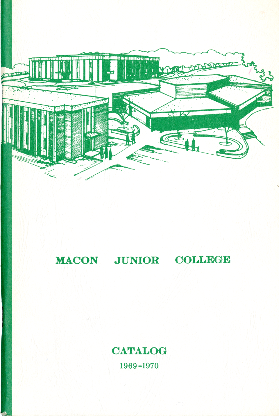 1969 Macon Junior College Catalog cover