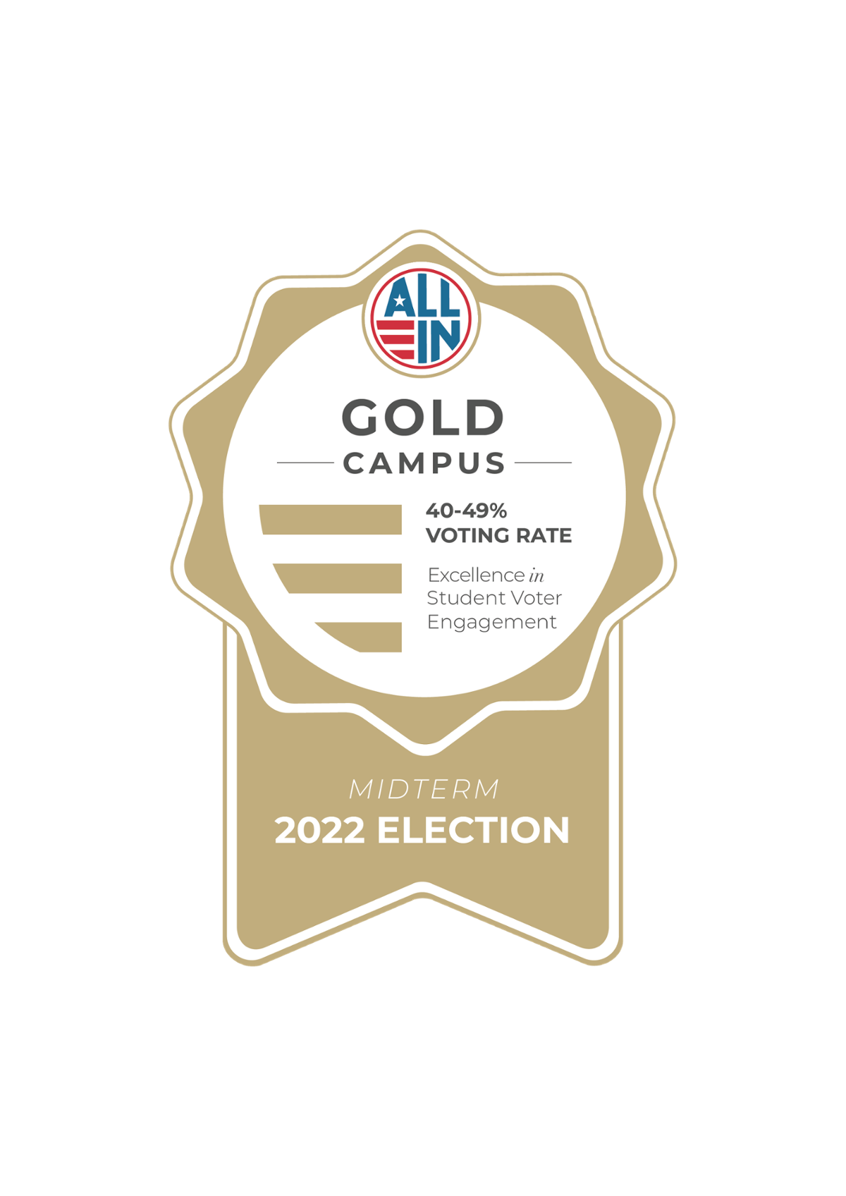 MGA Earns ALL IN Campus Democracy Challenge Gold Campus Seal For Stude...