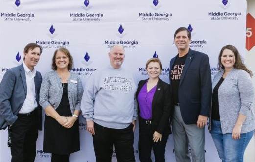 Kevin Howell Cowart with MGA Foundation staff