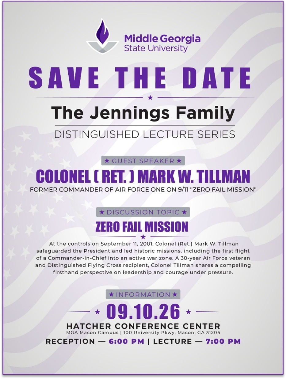 Zero Fail Mission: for flyer details, visit the Jennings Lecture page.