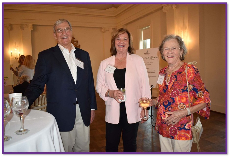 L to R: Robert Hatcher, Karen Lambert, and Georgia Hatcher