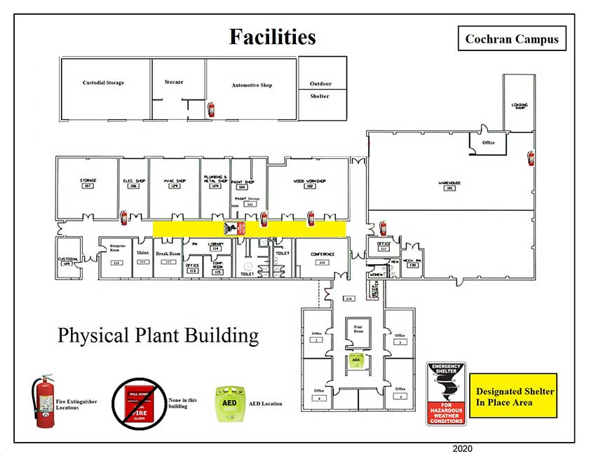 Facilities Safety Diagram